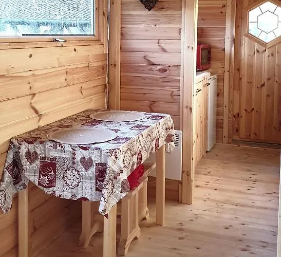 Chalet White Wood Tiny House *